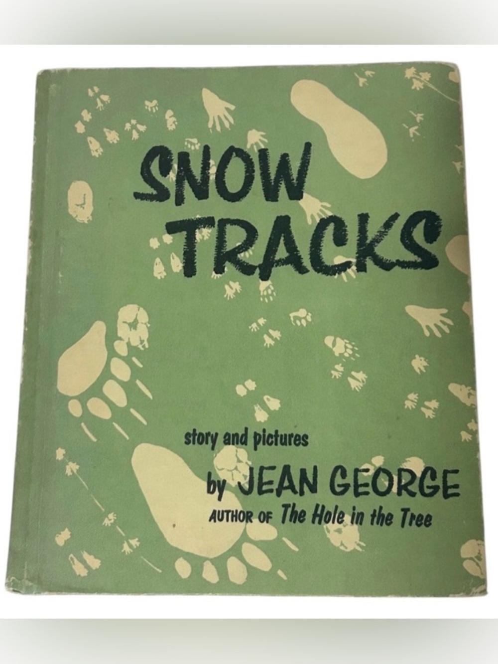 🎉3/$15 1970 ‘SNOW TRACKS’ BOOK VINTAGE CHILDREN’S BOOK JEAN GEORGE